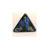 Chessex Chessex Scarab Royal Blue/Gold W4