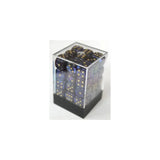 Chessex Chessex Scarab Royal Blue/Gold W6 12mm Set