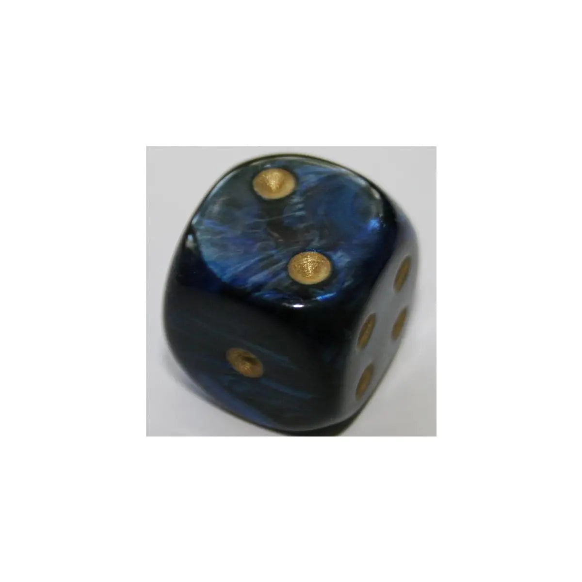 Chessex Scarab Royal Blue/Gold W6 16mm