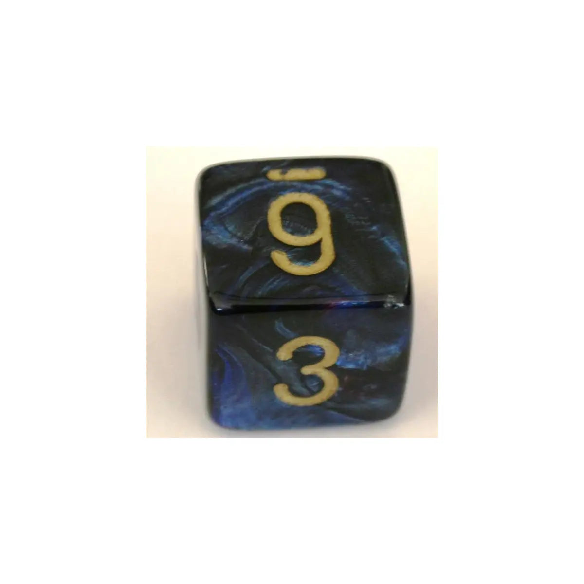 Chessex Scarab Royal Blue/Gold W6