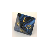 Chessex Chessex Scarab Royal Blue/Gold W8