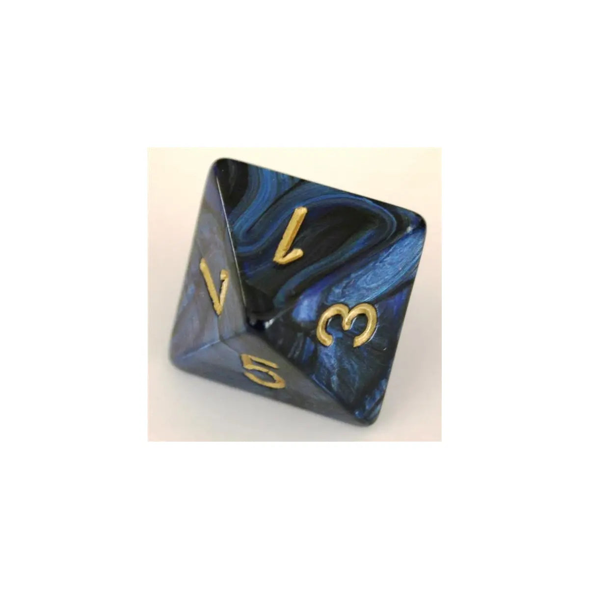 Chessex Scarab Royal Blue/Gold W8