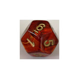 Chessex Chessex Scarab Scarlet/Gold W12