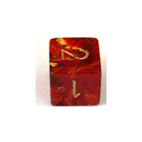 Chessex Chessex Scarab Scarlet/Gold W6
