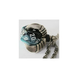 Chessex Chessex Silberner Anhänger W20 Mit Kette