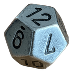 Chessex Chessex Solid Metal Silver Color W12