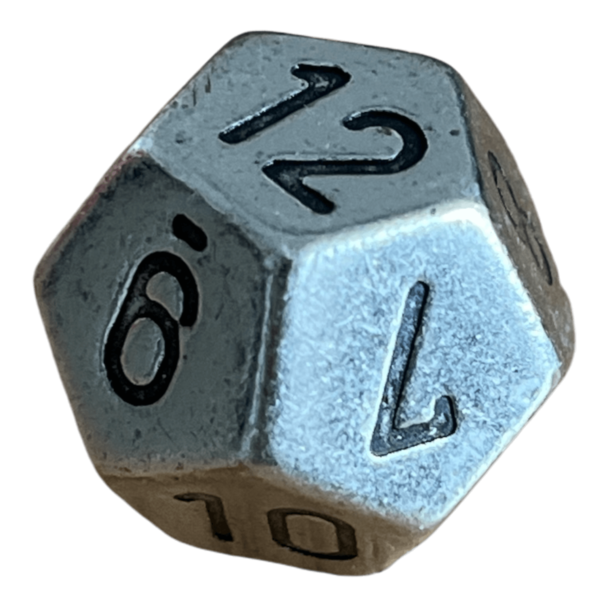 Chessex Chessex Solid Metal Silver Color W12