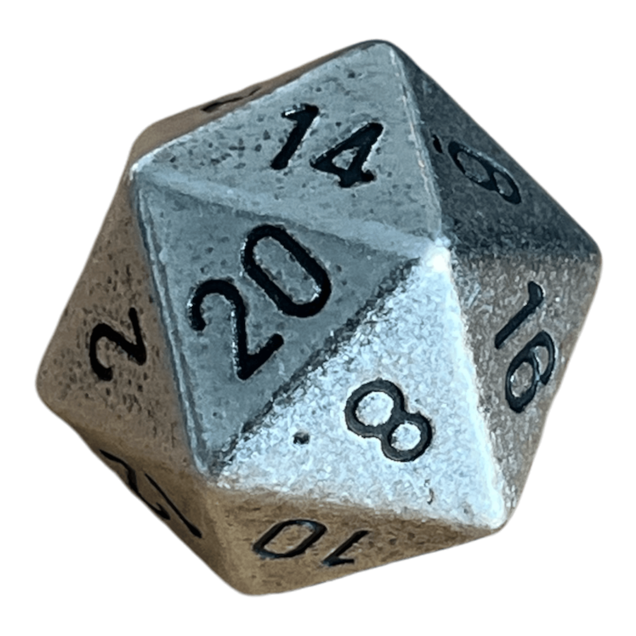 Chessex Chessex Solid Metal Silver Color W20