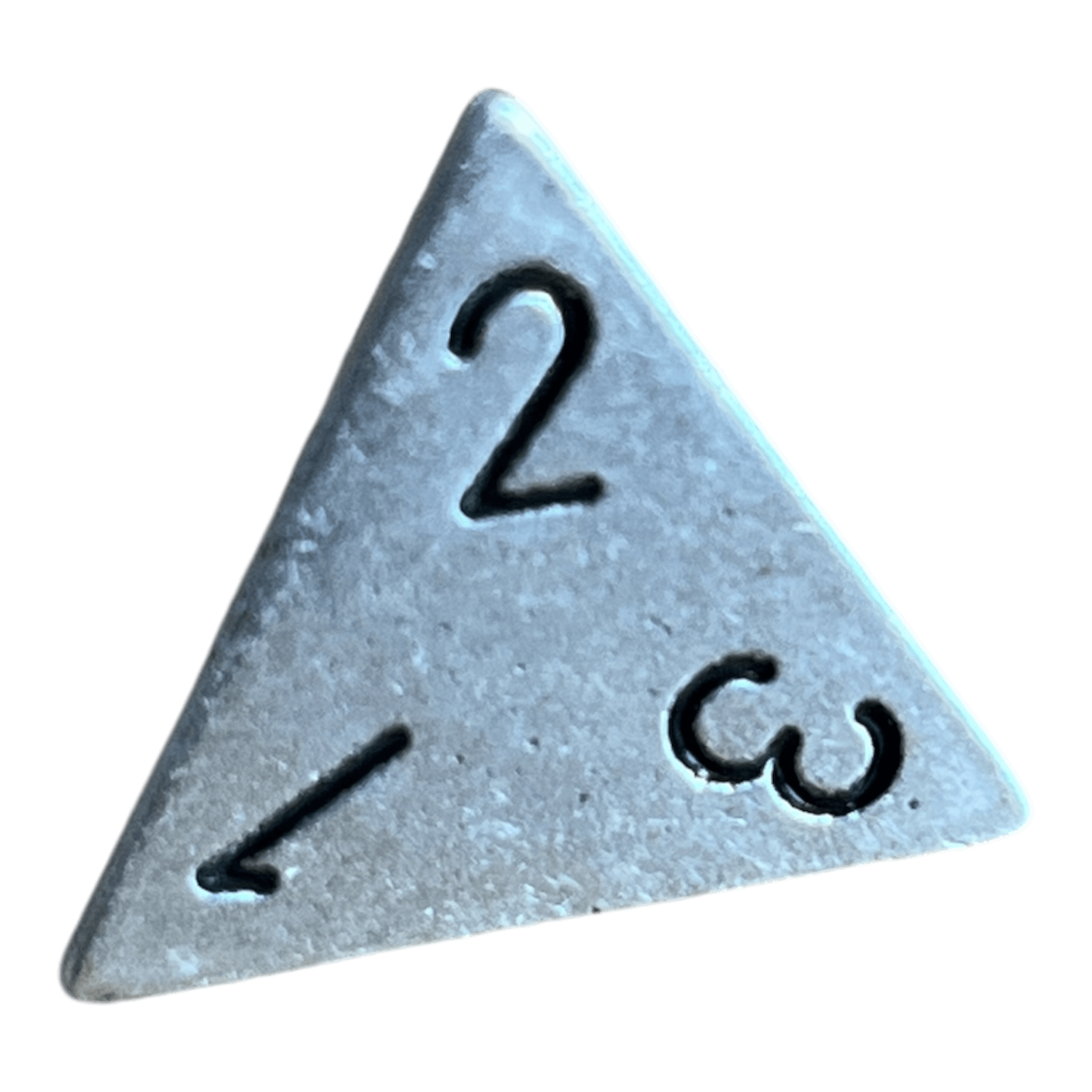 Chessex Chessex Solid Metal Silver Color W4