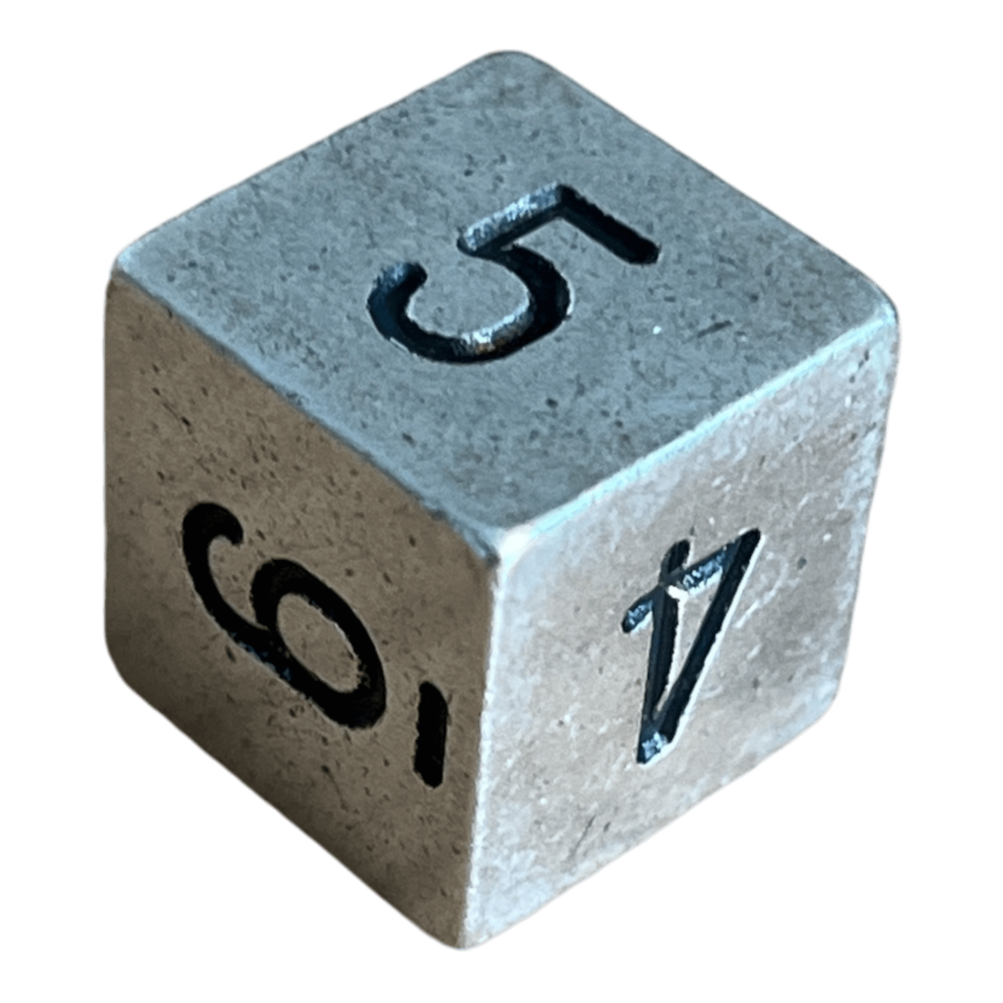 Chessex Chessex Solid Metal Silver Color W6