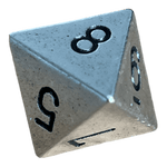 Chessex Chessex Solid Metal Silver Color W8