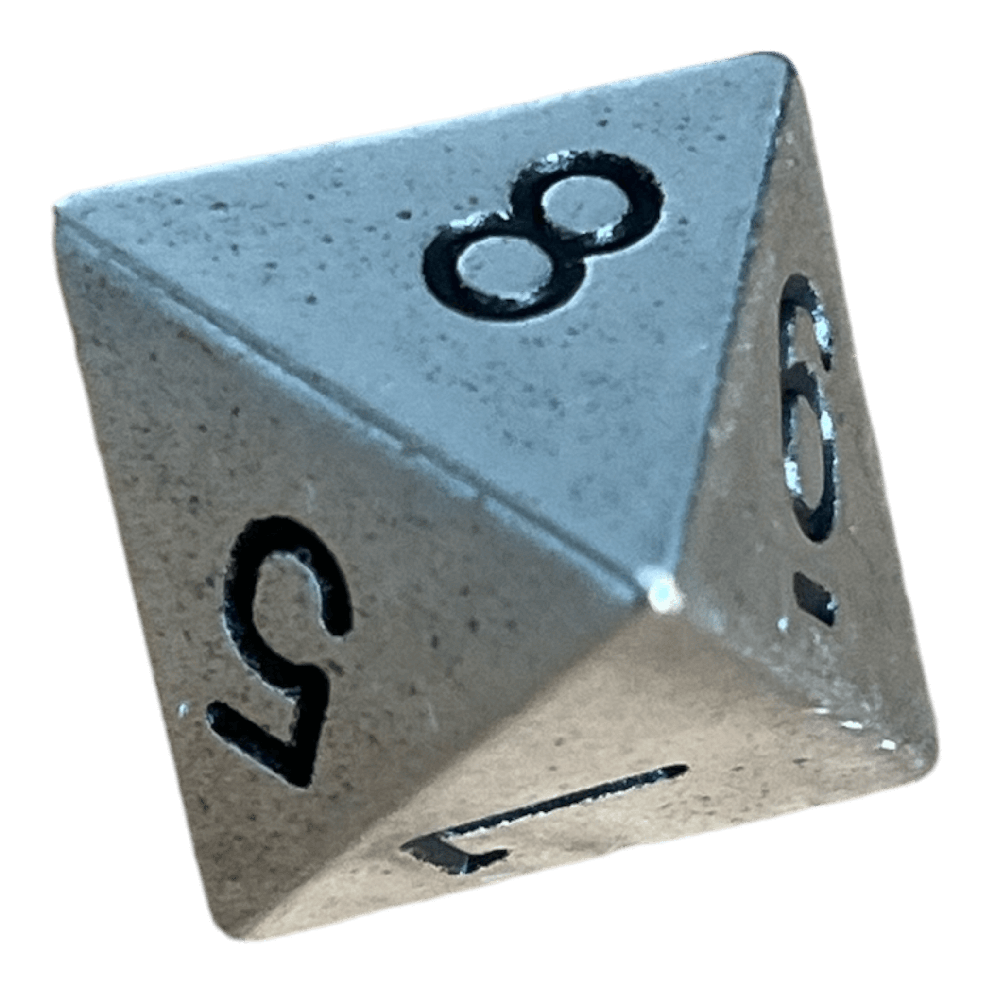 Chessex Chessex Solid Metal Silver Color W8