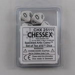 Chessex Chessex Speckled Arctic Camo 10 x W10 Set