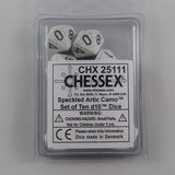 Chessex Chessex Speckled Arctic Camo 10 x W10 Set