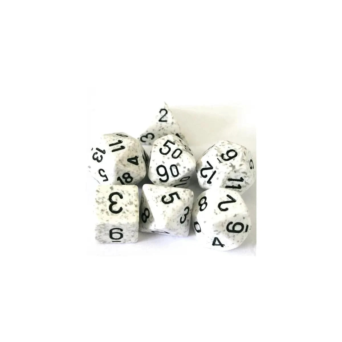 Chessex Chessex Speckled Arctic Camo 7er Set