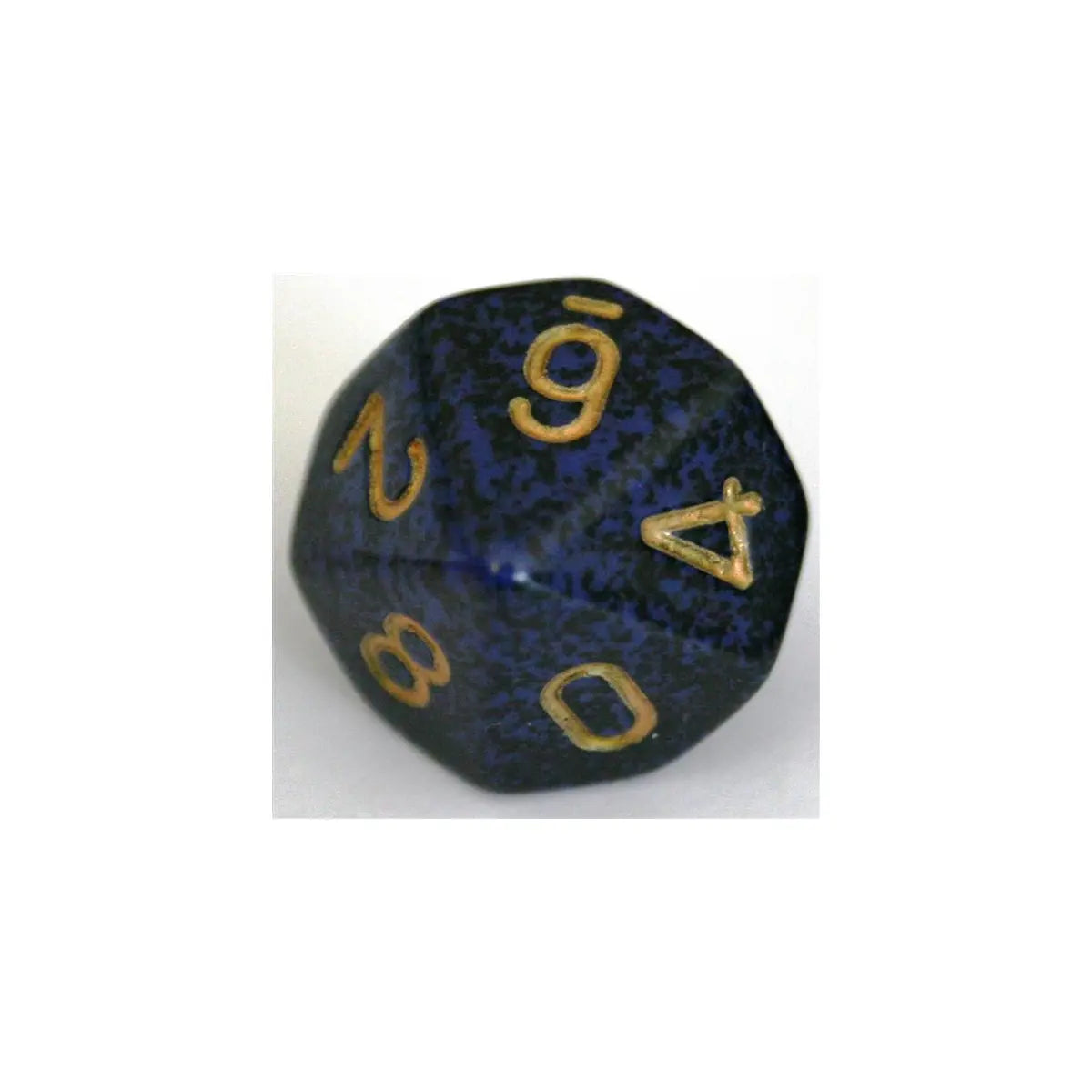 Chessex Speckled Golden Cobalt W10