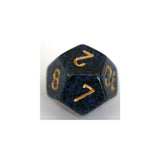 Chessex Speckled Golden Cobalt W12