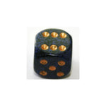 Chessex Chessex Speckled Golden Cobalt W6 12mm