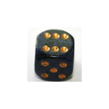 Chessex Chessex Speckled Golden Cobalt W6 12mm