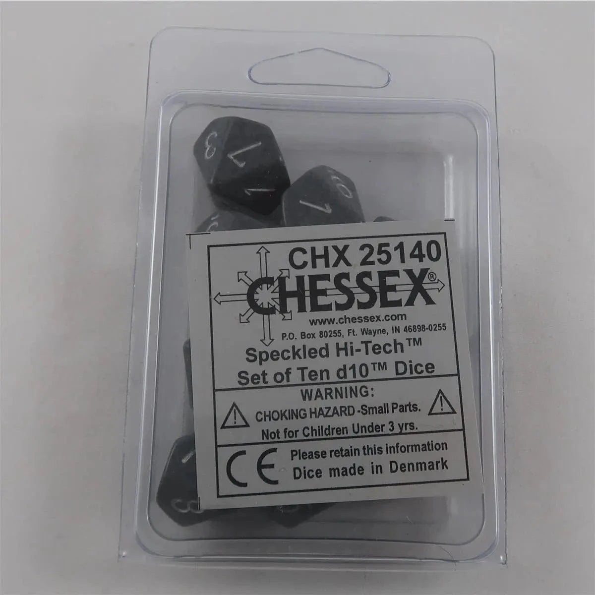 Chessex Chessex Speckled Hi-Tech 10 x W10 Set