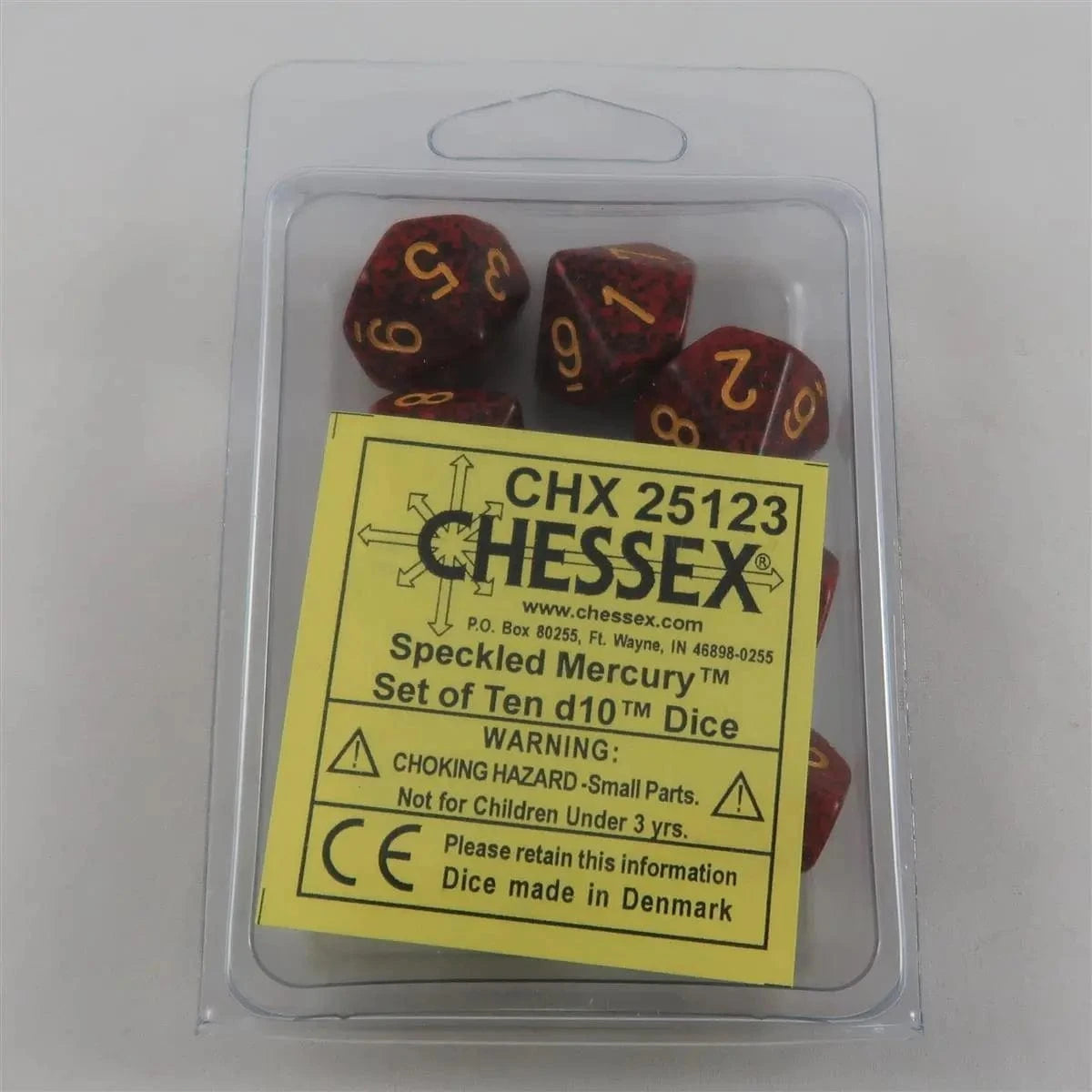Chessex Chessex Speckled Mercury 10 x W10 Set