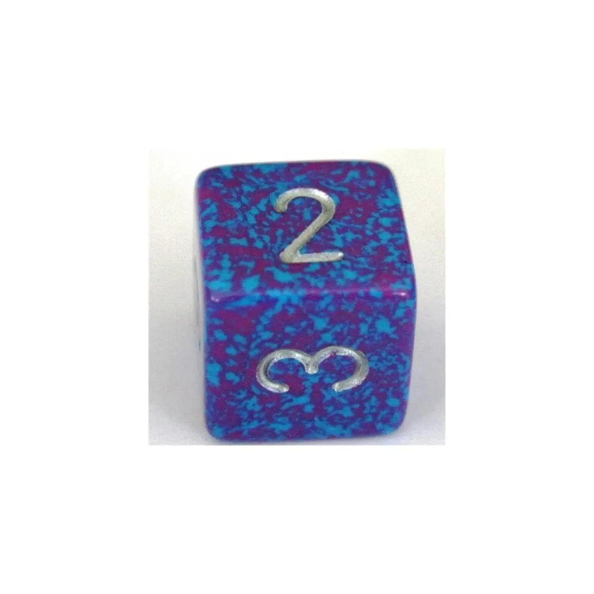 Chessex Chessex Speckled Silver Tetra W6