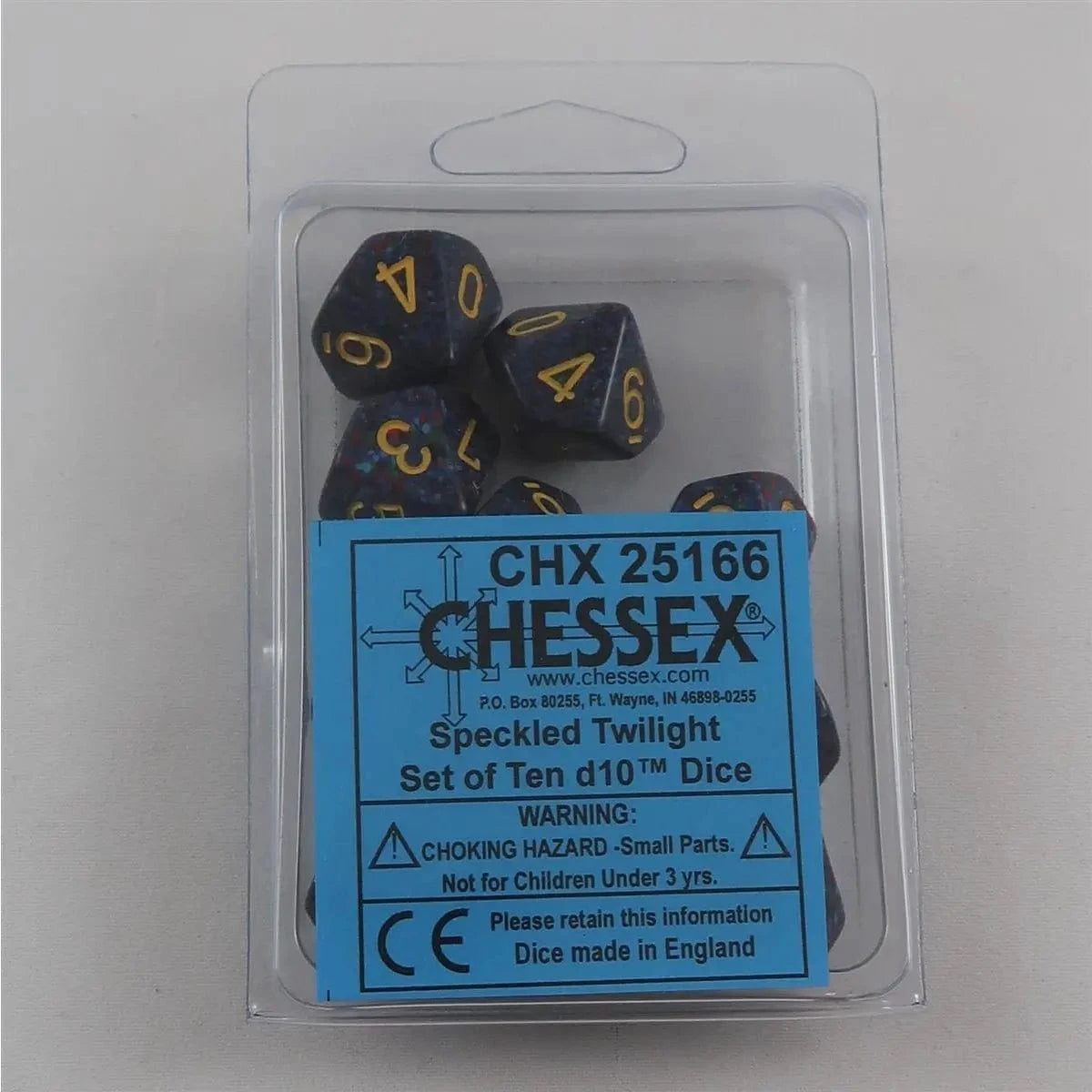 Chessex Chessex Speckled Twilight 10 x W10 Set