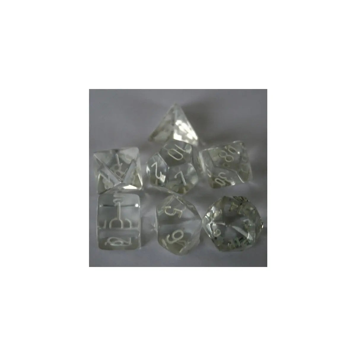 Chessex Translucent Clear Set