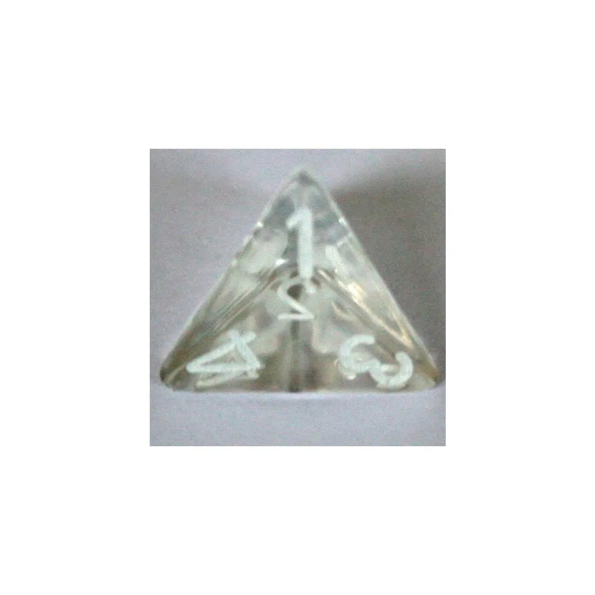 Chessex Translucent Clear W4