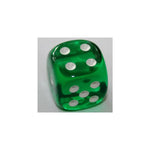 Chessex Translucent Green W6 12mm