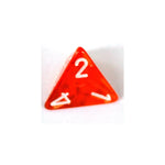Chessex Chessex Translucent Orange W4