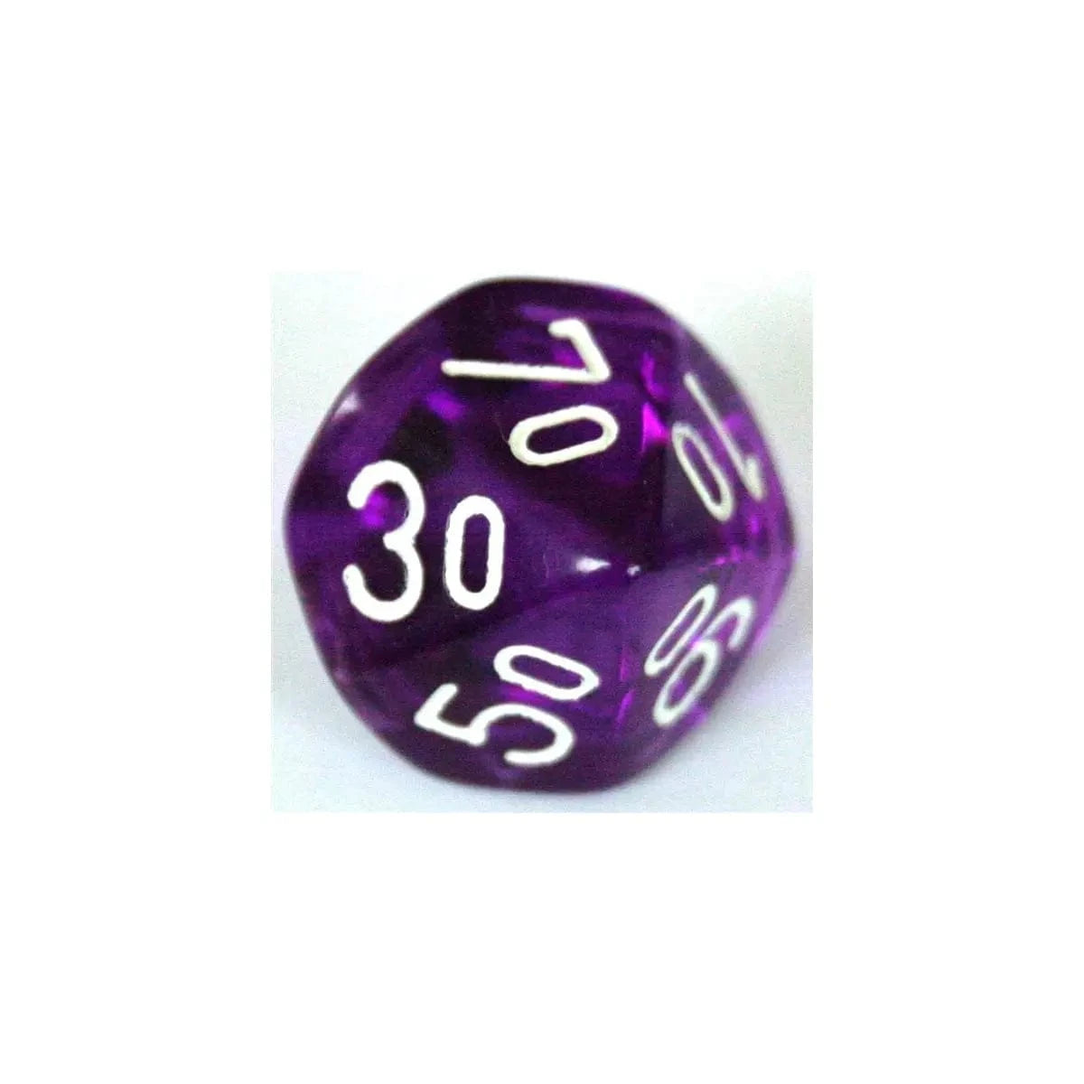 Chessex Chessex Translucent Purple W10-0