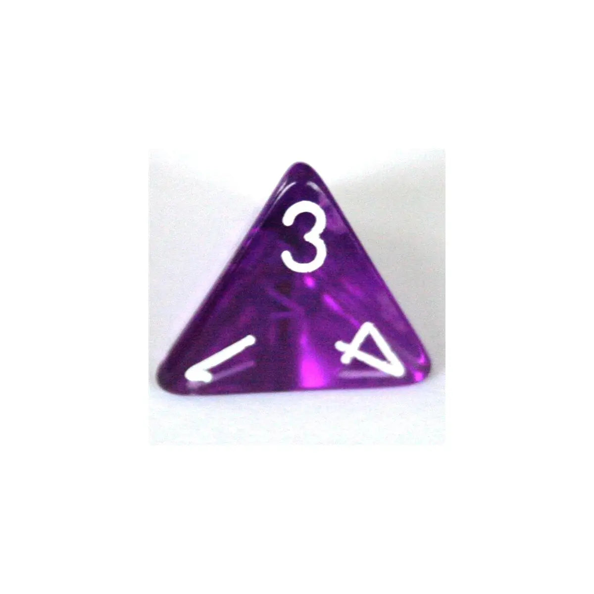 Chessex Translucent Purple W4