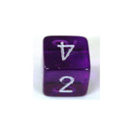 Chessex Translucent Purple W6