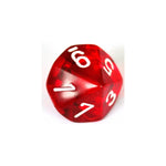 Chessex Translucent Red W10