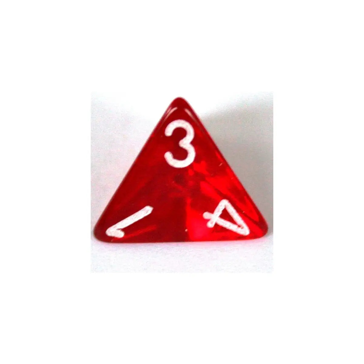 Chessex Translucent Red W4