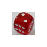 Chessex Chessex Translucent Red W6 12mm