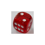 Chessex Translucent Red W6 12mm