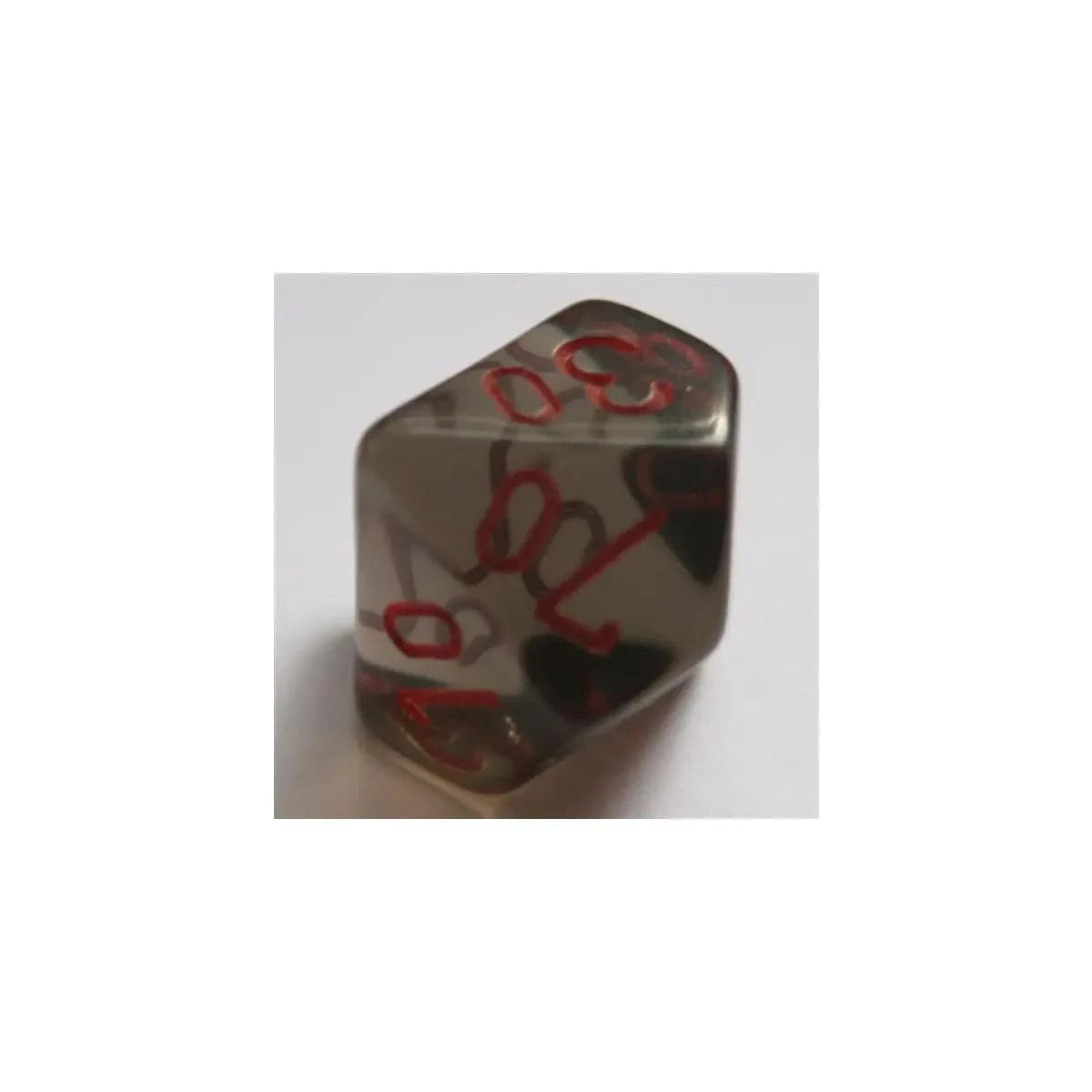 Chessex Chessex Translucent Smoke/Red W10-0