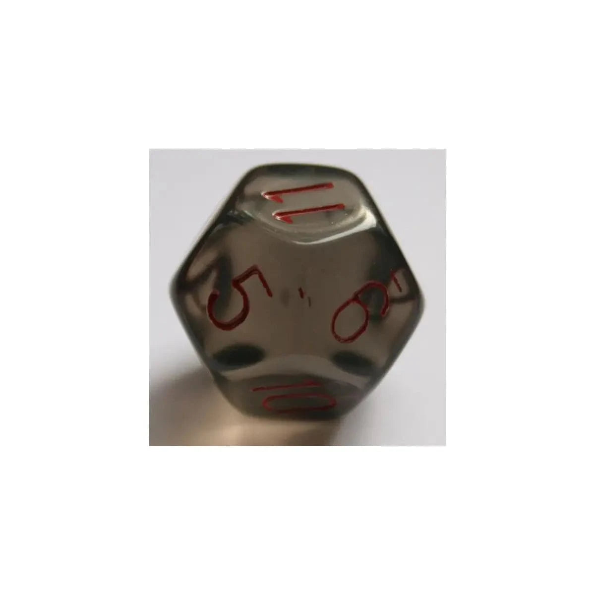 Chessex Chessex Translucent Smoke/Red W12