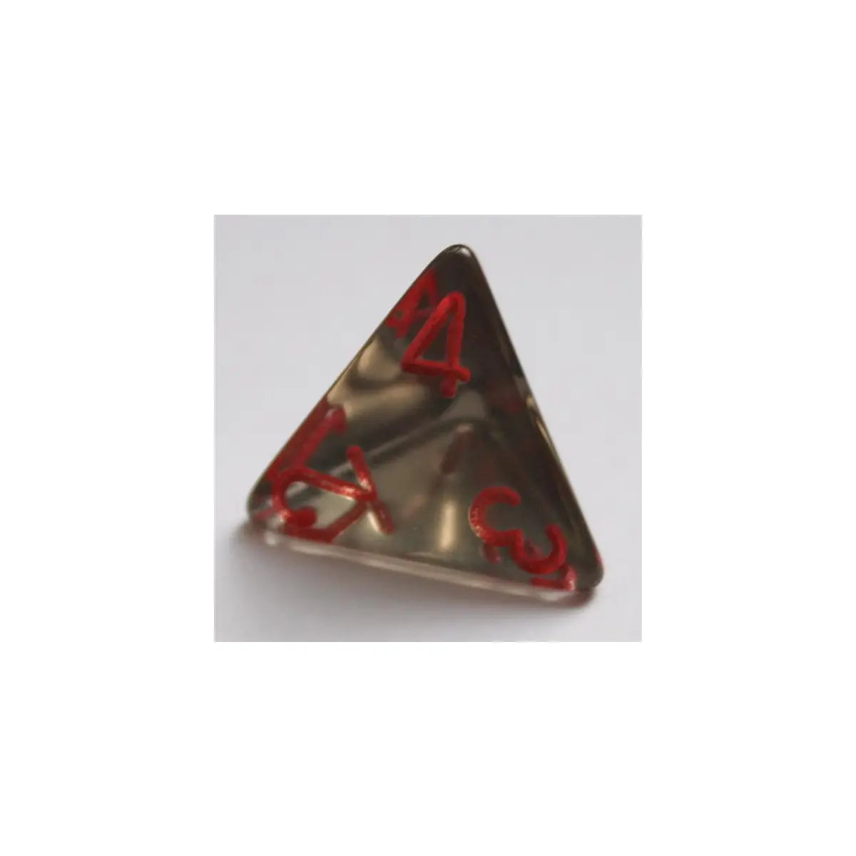 Chessex Translucent Smoke/Red W4