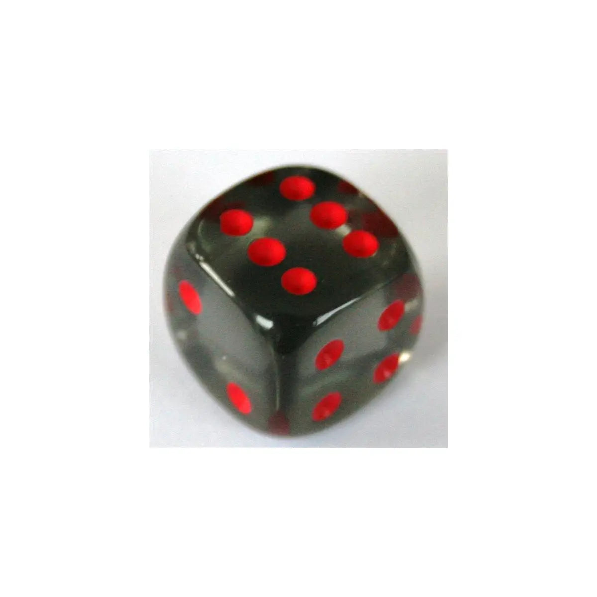 Chessex Translucent Smoke/Red W6 12mm