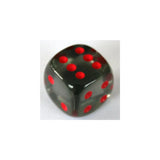 Chessex Chessex Translucent Smoke/Red W6 16mm