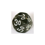 Chessex Chessex Translucent Smoke/White W10-0