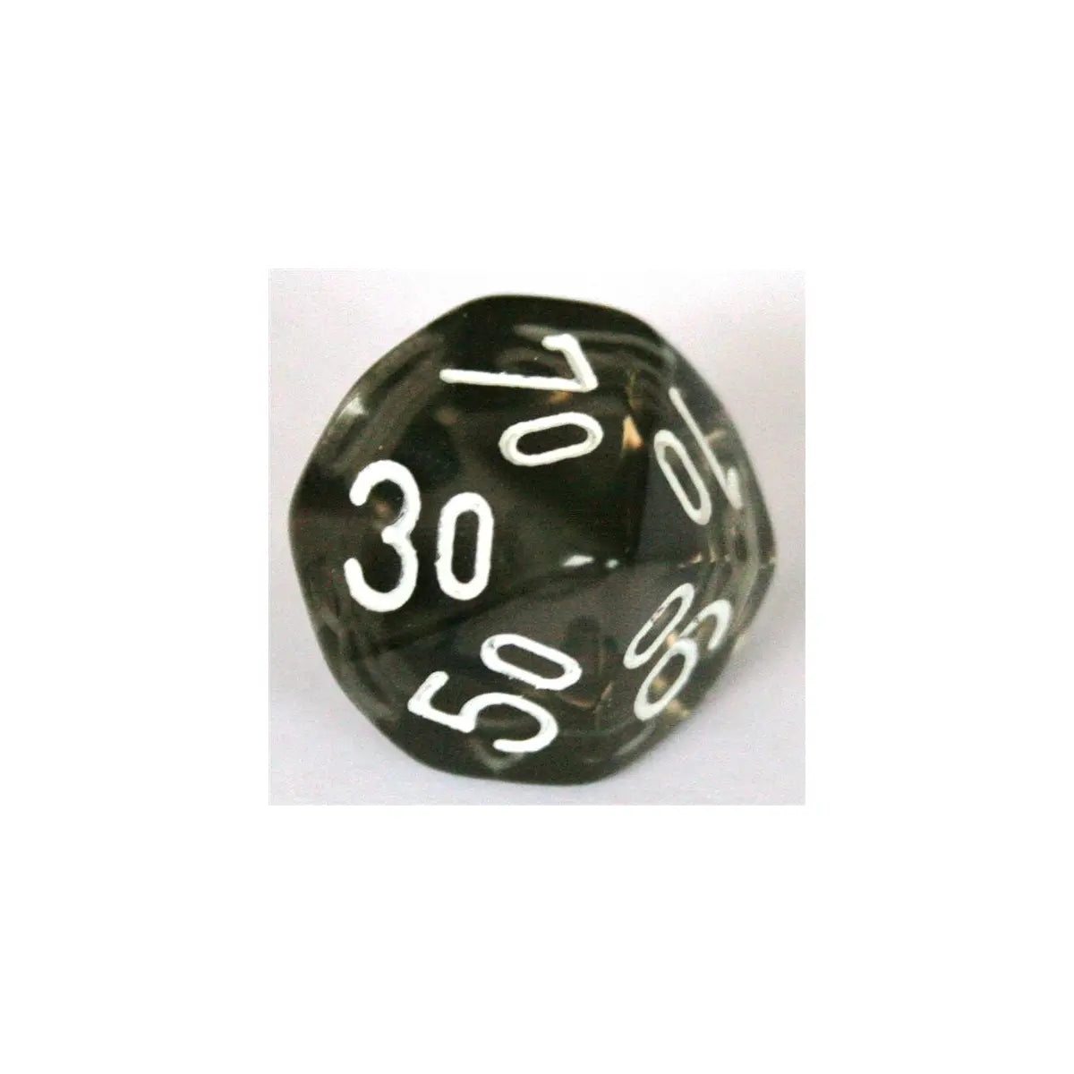 Chessex Translucent Smoke/White W10-0