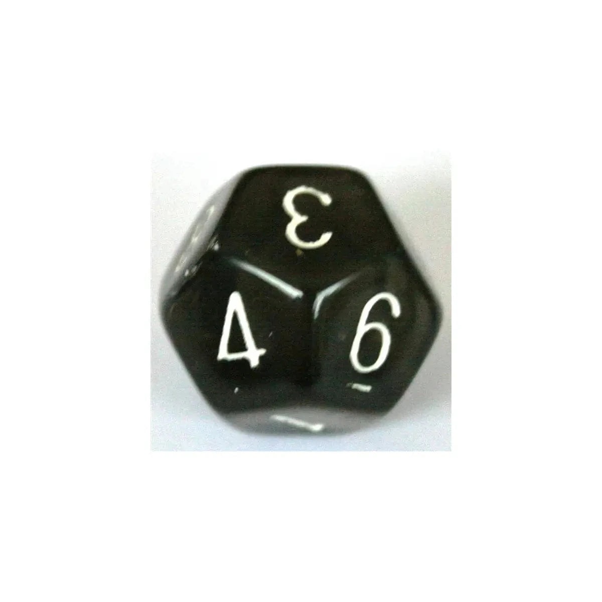 Chessex Chessex Translucent Smoke/White W12