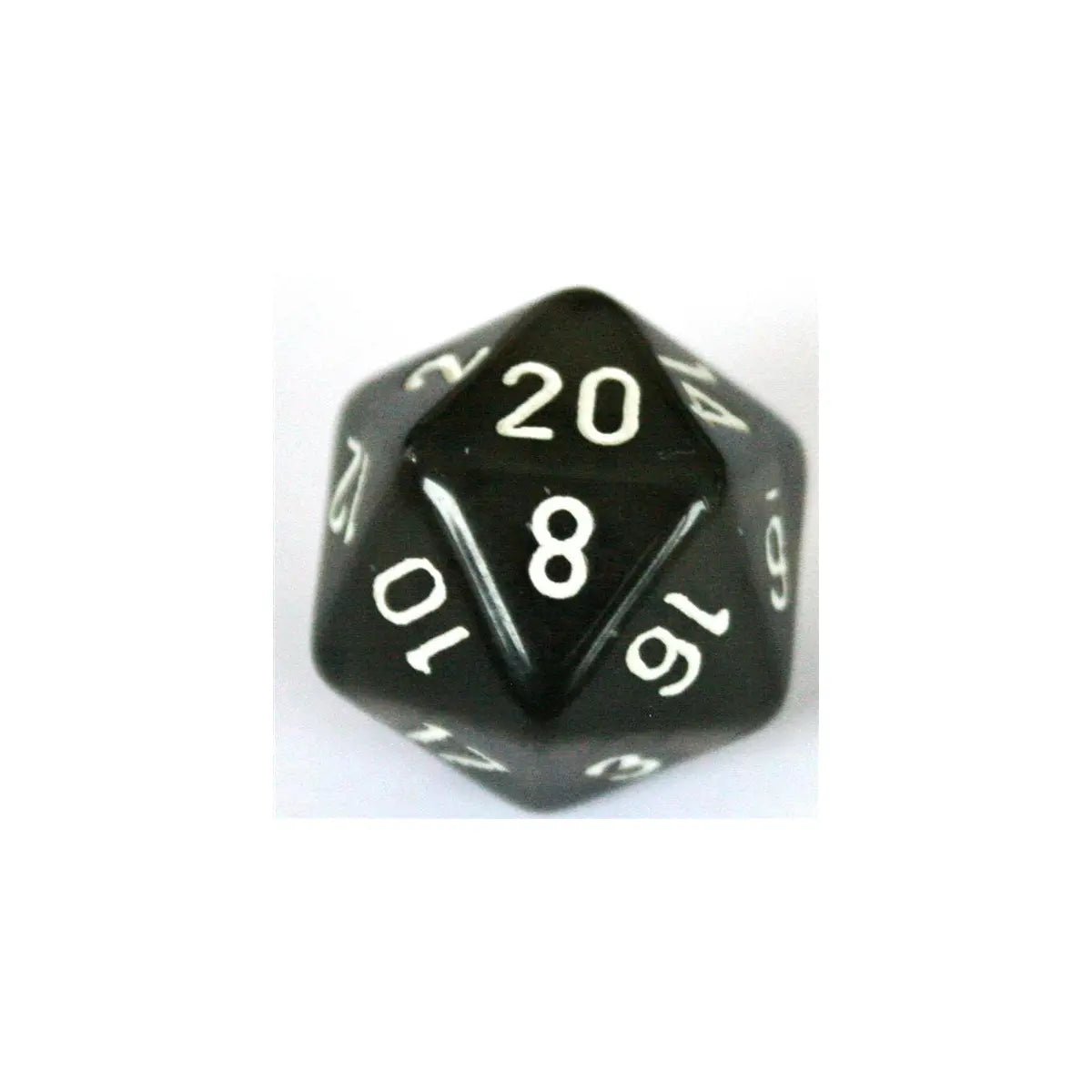 Chessex Translucent Smoke/White W20