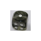 Chessex Chessex Translucent Smoke/White W6 16mm