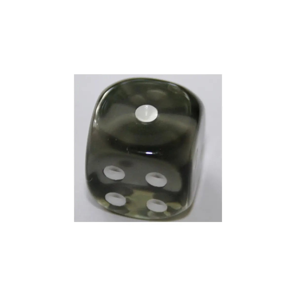Chessex Translucent Smoke/White W6 16mm