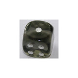 Chessex Translucent Smoke/White W6 16mm